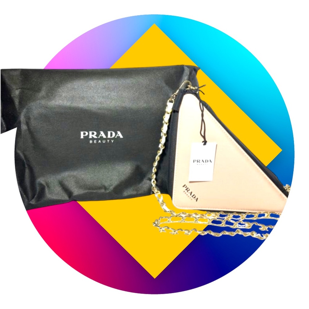 *SOLD* Brand New Light Pink and Black Prada Bag